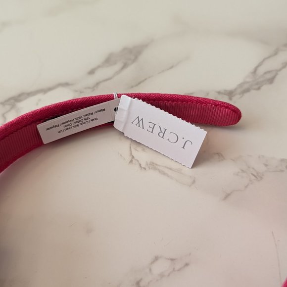 J.Crew Linen-blend Bow Headband - Picture 3 of 5